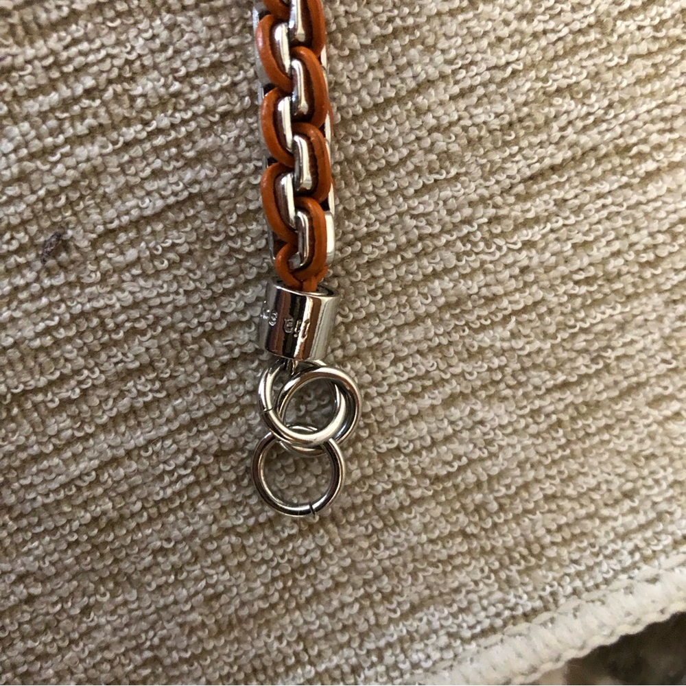 ✂️Lia Sophia Orange/silver bracelet - Picture 2 of 4